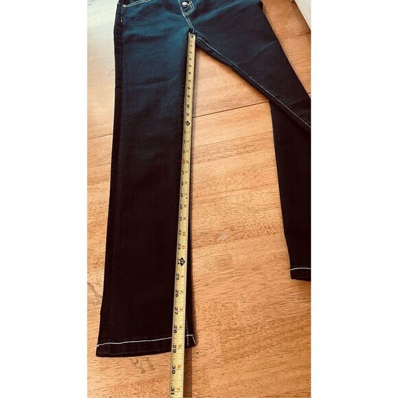 WEWOREWHAT BLACK DANIELLE BUTTON FLY JEANS WOMENS SIZE 26 NEW - Picture 8 of 11